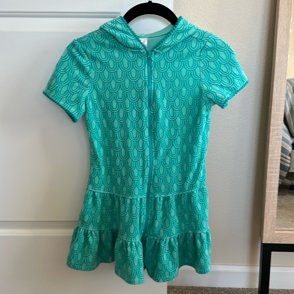 Kids swim cover dress